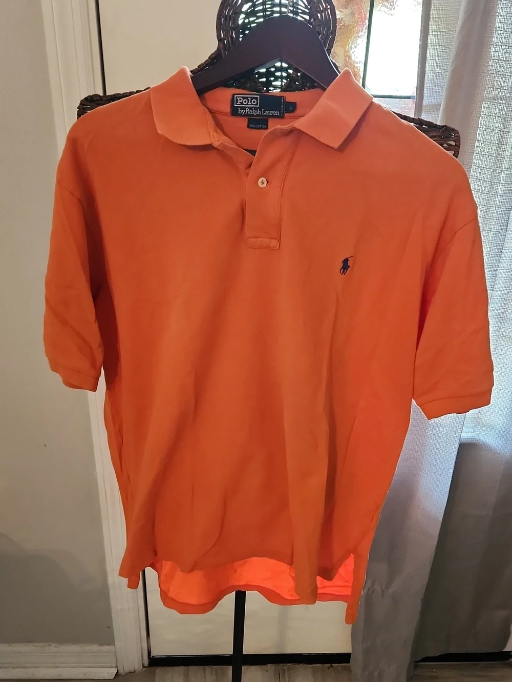 Polo by Ralph Lauren Orange Short-Sleeve Classic Polo